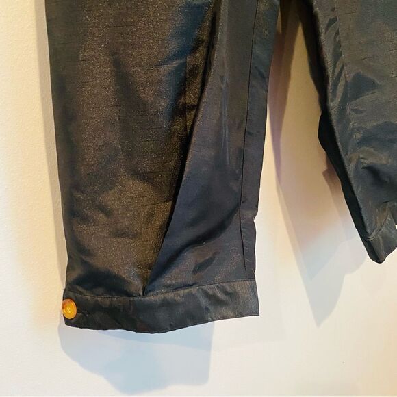 KIKA VARGAS x by Target Black Tapered Pants with Scalloped Pockets Size 4X - Picture 6 of 9